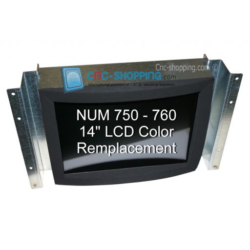 Ecran Moniteur LCD 14 pouces couleur NUM 760 750 - Cnc-Shopping.c